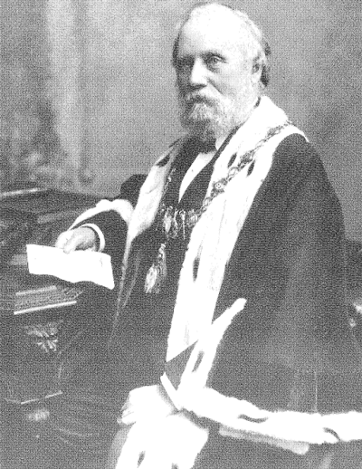 Alderman Reuben Farley, first President of West Bromwich Permanent Benefit Building Society