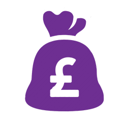 Financial benefits icon