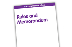 society rules and memorandum medium